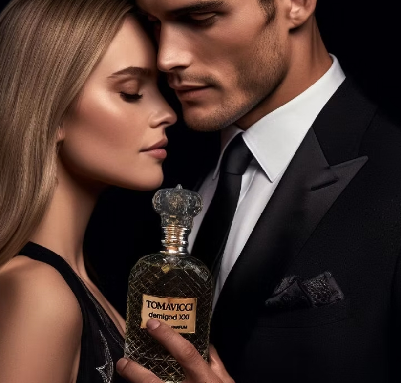 Tomavicci fragrance collection showcase