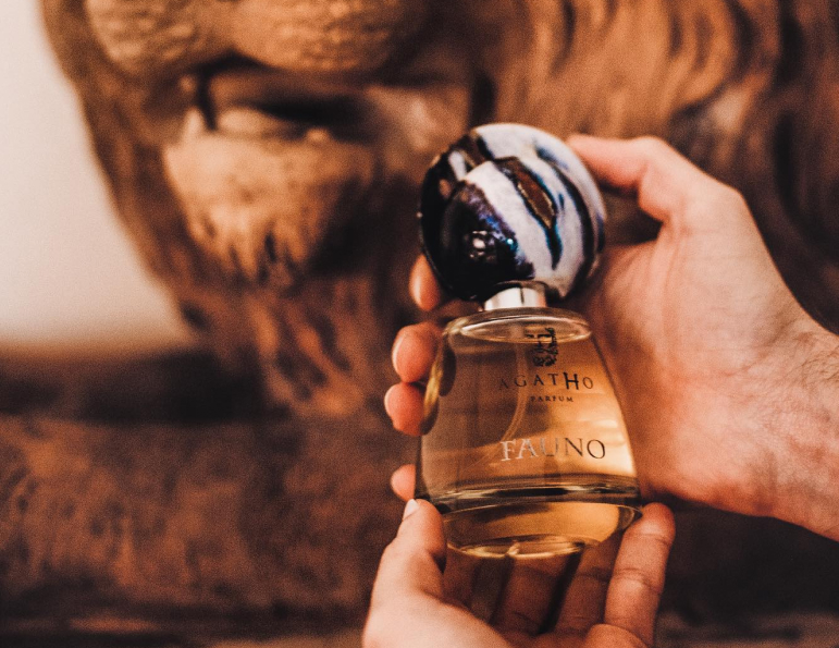 Agatho Parfum fragrance collection presentation