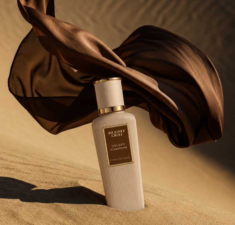 Blend Oud fragrance collection showcase