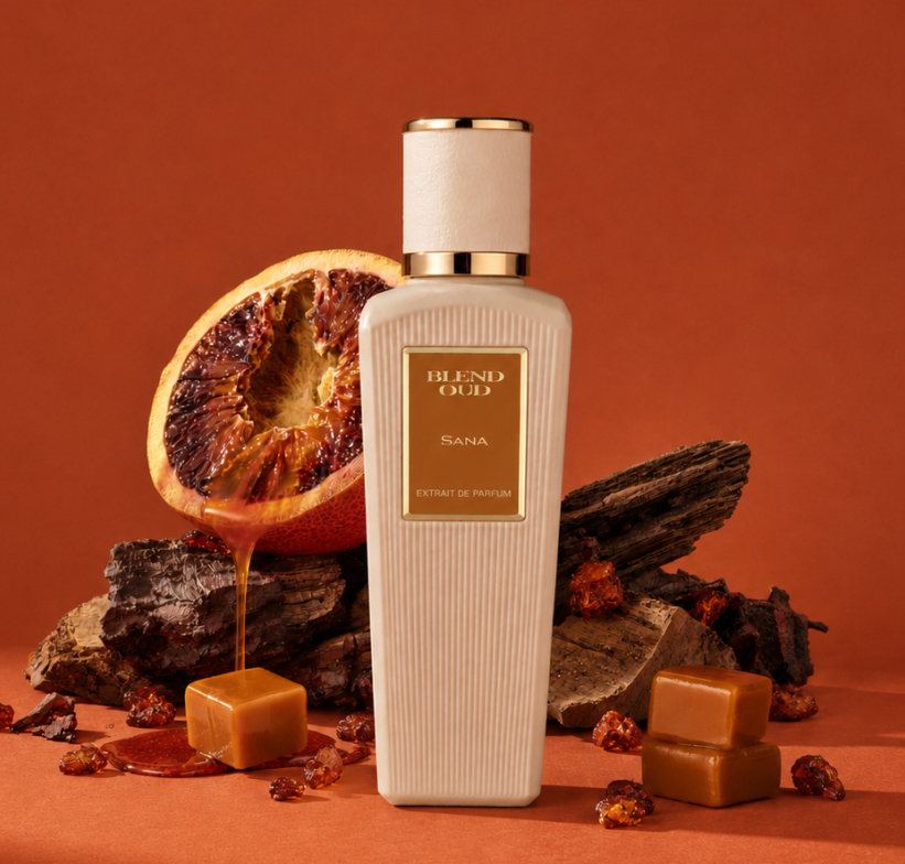 Blend Oud fragrance collection showcase