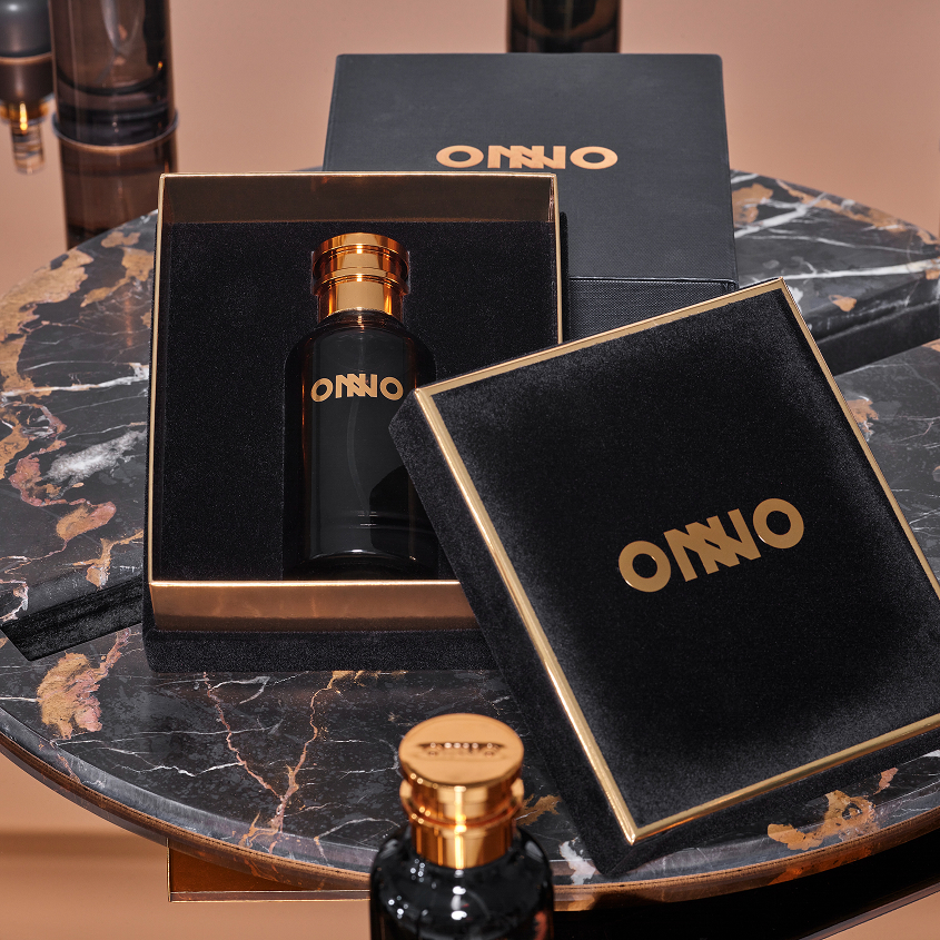 ONNO brand heritage and signature fragrance showcase