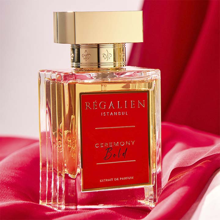 Regalien brand heritage and signature fragrance showcase