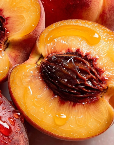 Top notes visual: Apple,Cinnamon,Peach,Saffron