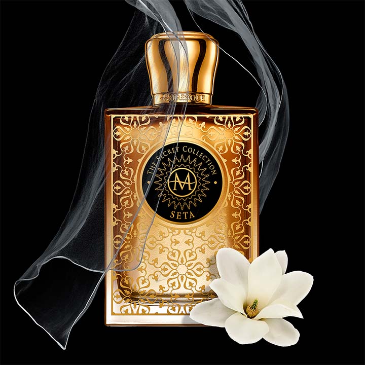 Moresque Parfums brand heritage and signature fragrance showcase