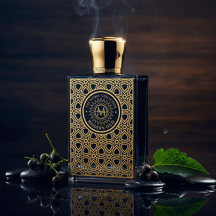 Moresque Parfums brand heritage and signature fragrance showcase