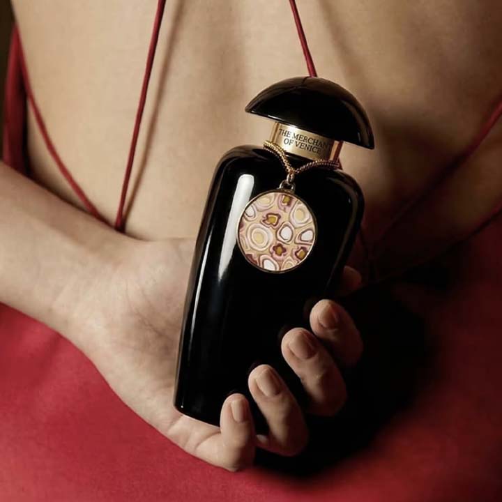 The Merchant of Venice brand heritage and signature fragrance showcase