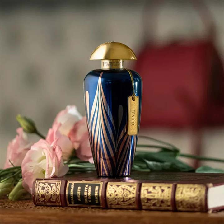 The Merchant of Venice brand heritage and signature fragrance showcase
