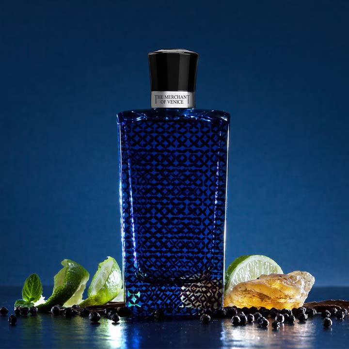 The Merchant of Venice brand heritage and signature fragrance showcase
