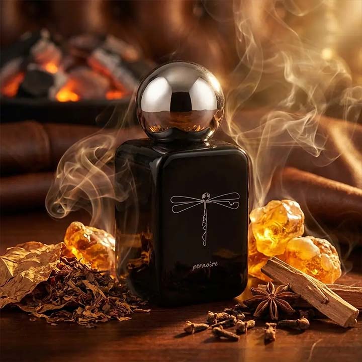 Pernoire brand heritage and signature fragrance showcase