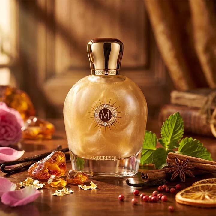 Moresque Parfums brand heritage and signature fragrance showcase