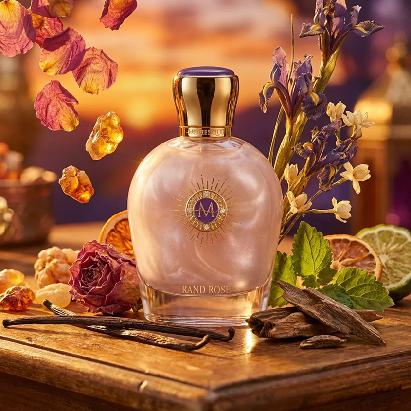 Moresque Parfums brand heritage and signature fragrance showcase