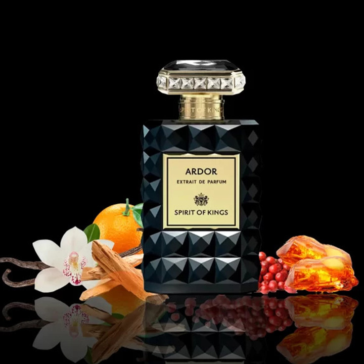 Spirit of Kings brand heritage and signature fragrance showcase