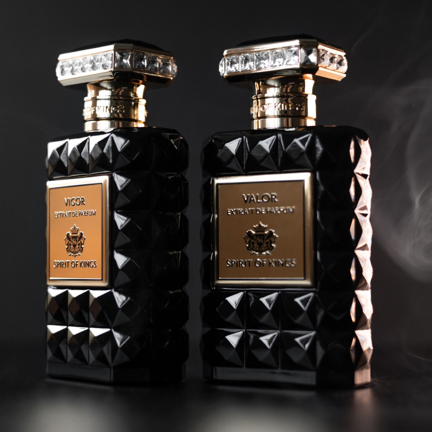 Spirit of Kings brand heritage and signature fragrance showcase
