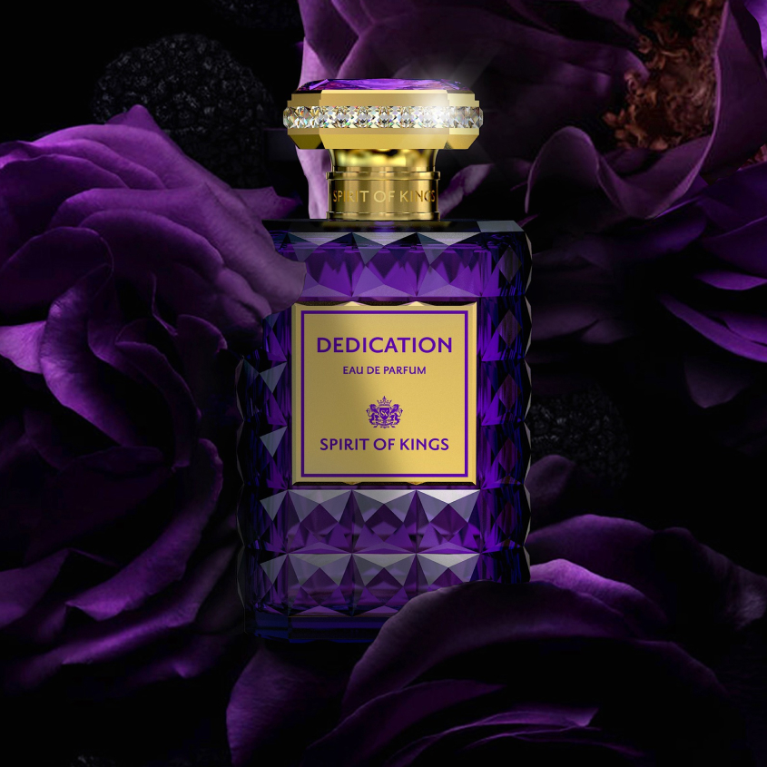 Spirit of Kings brand heritage and signature fragrance showcase