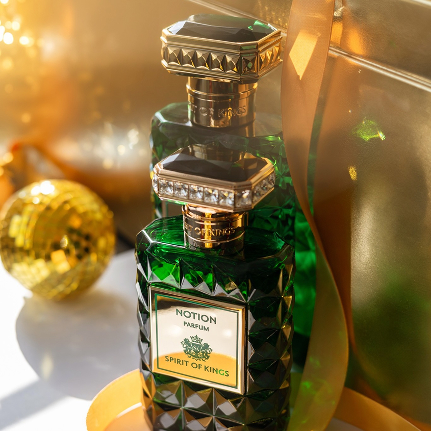 Spirit of Kings brand heritage and signature fragrance showcase