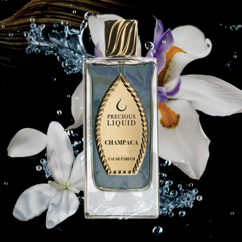Precious Liquid brand heritage and signature fragrance showcase