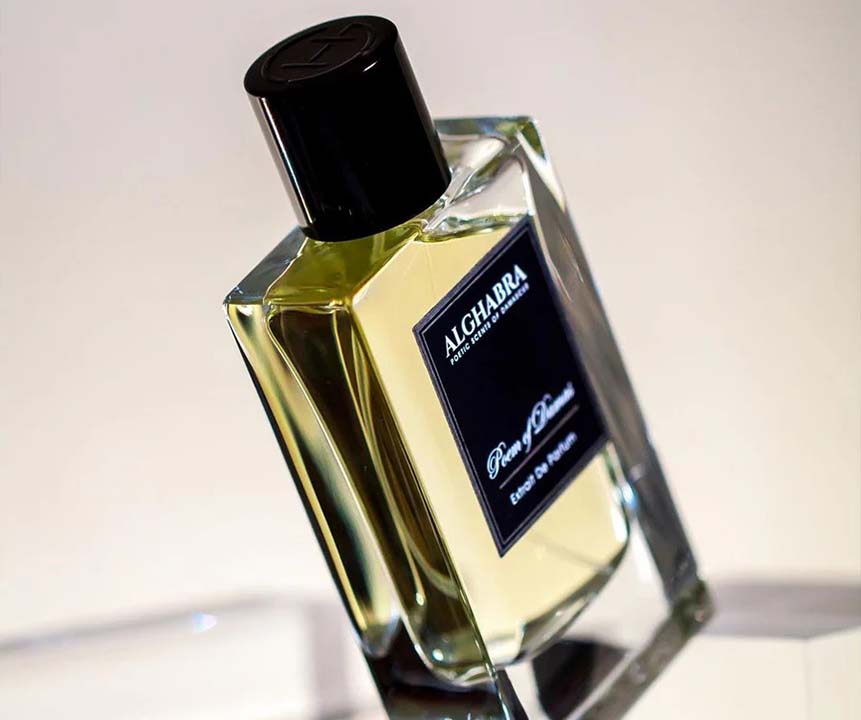 Alghabra Parfums brand heritage and signature fragrance showcase