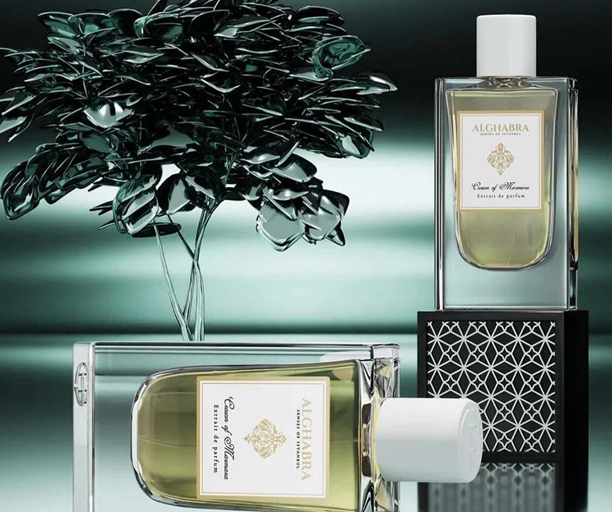 Alghabra Parfums brand heritage and signature fragrance showcase
