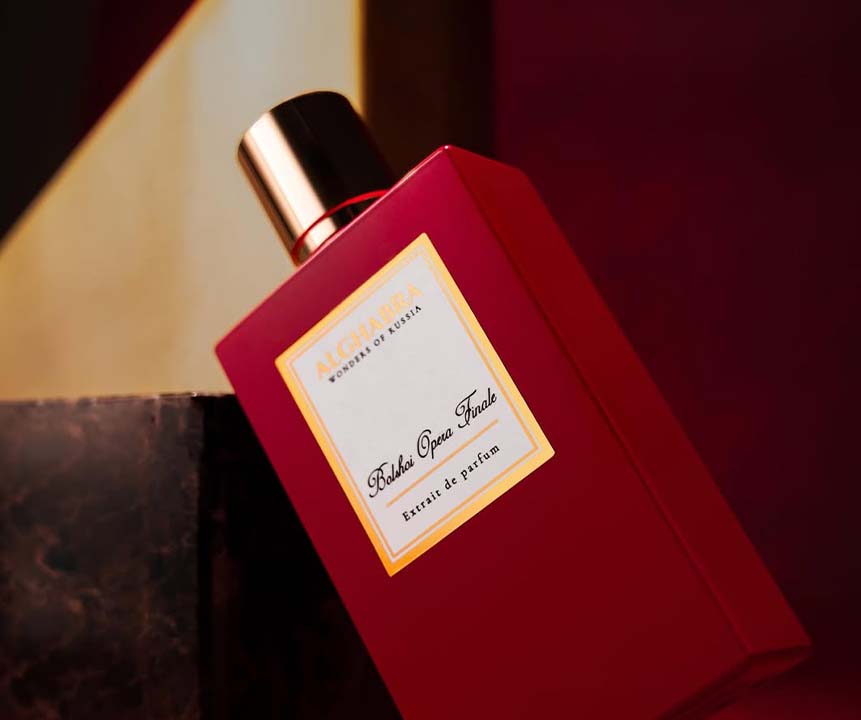Alghabra Parfums brand heritage and signature fragrance showcase