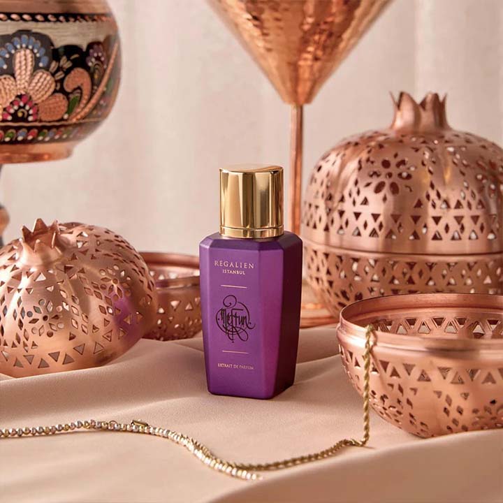 Regalien brand heritage and signature fragrance showcase