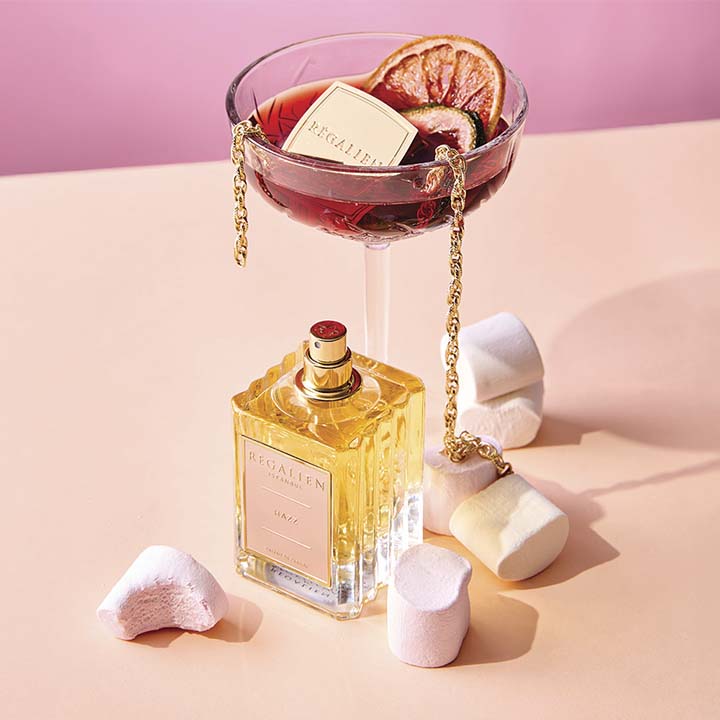 Regalien brand heritage and signature fragrance showcase