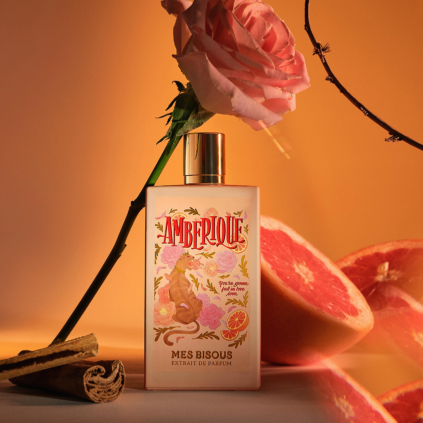 Mes Bisous brand heritage and signature fragrance showcase