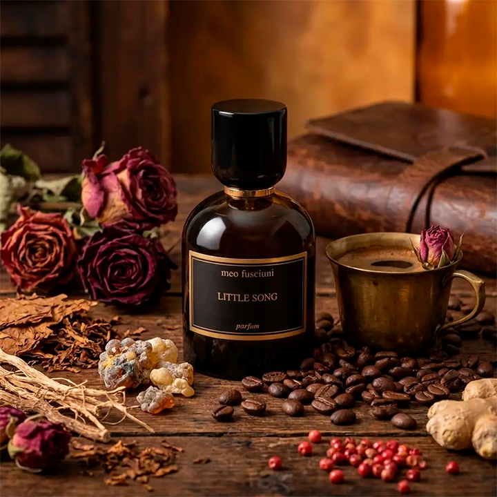 Meo Fusciuni brand heritage and signature fragrance showcase