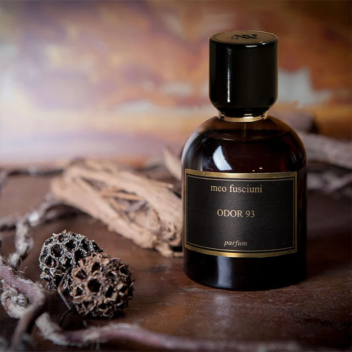 Meo Fusciuni brand heritage and signature fragrance showcase