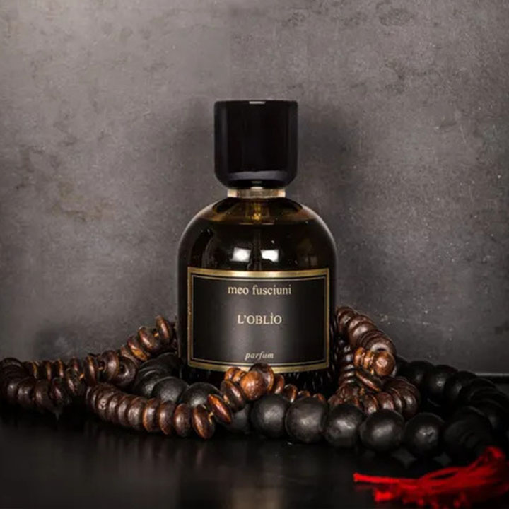 Meo Fusciuni brand heritage and signature fragrance showcase