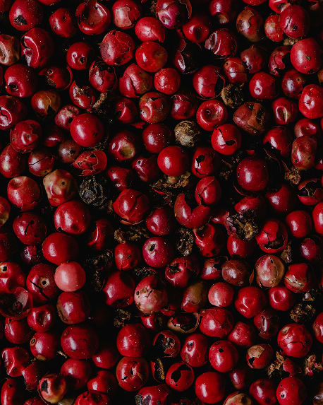 Top notes visual: Pink Pepper