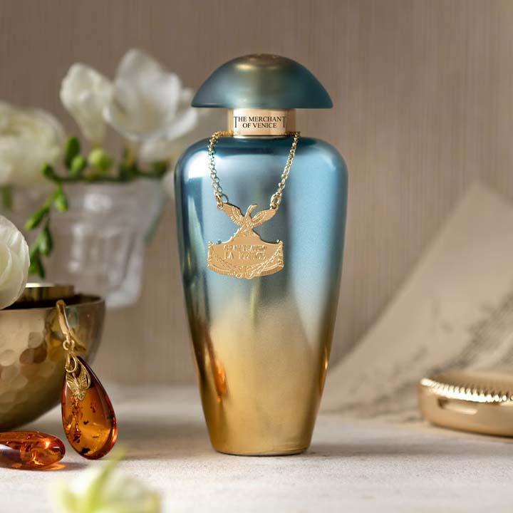 The Merchant of Venice brand heritage and signature fragrance showcase