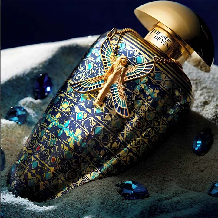 The Merchant of Venice brand heritage and signature fragrance showcase