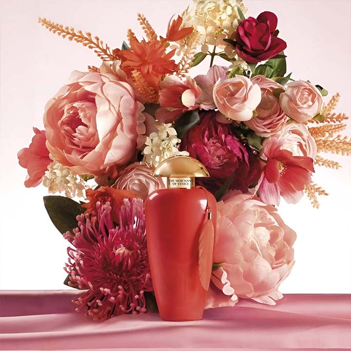 The Merchant of Venice brand heritage and signature fragrance showcase
