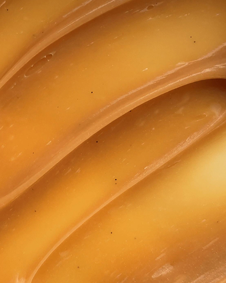 Top notes visual: Apple,Caramel,Cinnamon