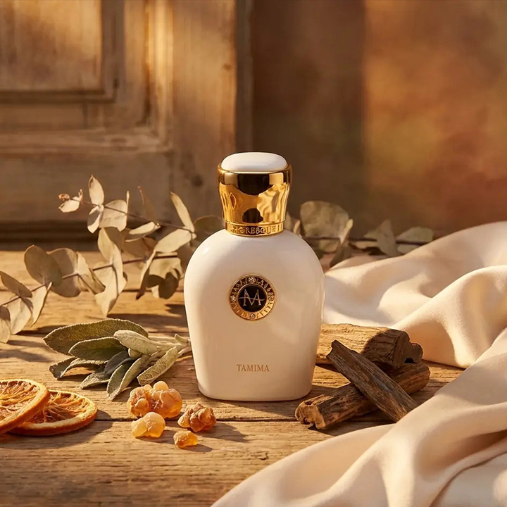 Moresque Parfums brand heritage and signature fragrance showcase