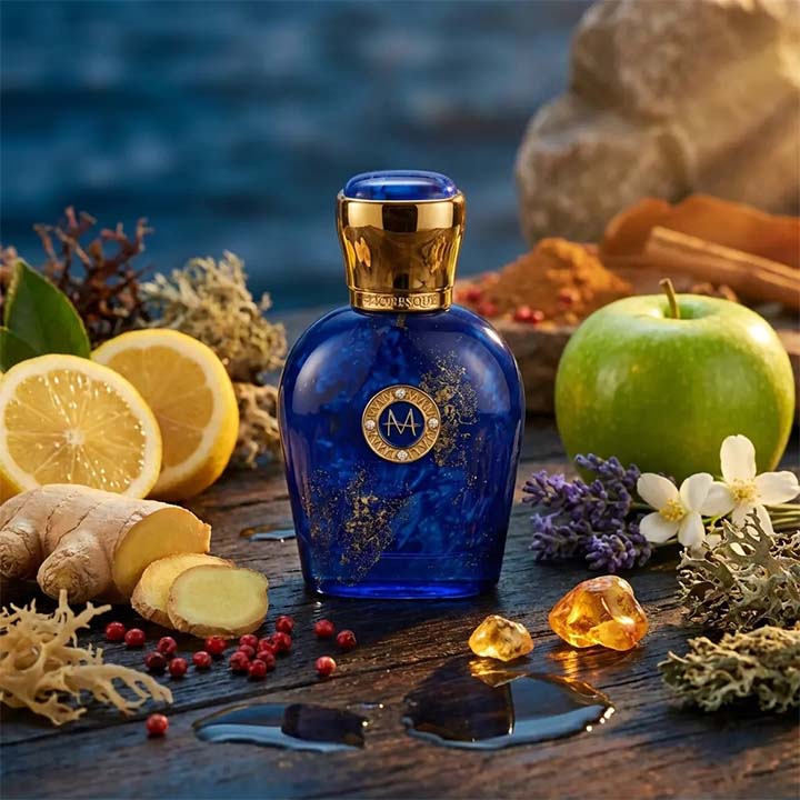 Moresque Parfums brand heritage and signature fragrance showcase