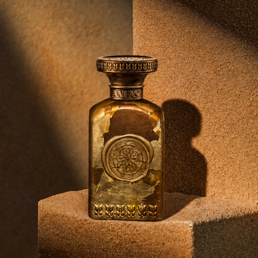 ANFAS brand heritage and signature fragrance showcase