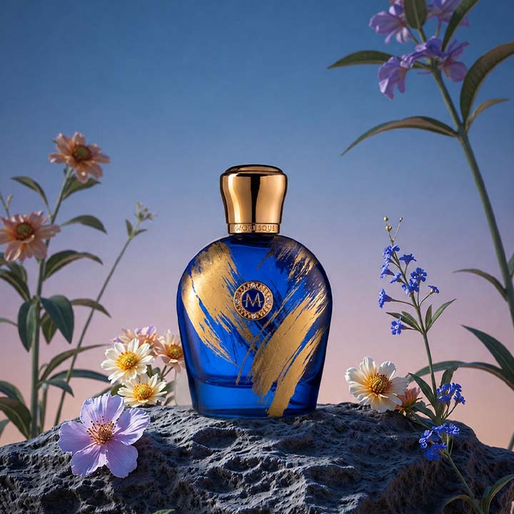 Moresque Parfums brand heritage and signature fragrance showcase