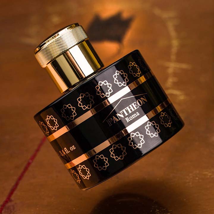 Pantheon Roma brand heritage and signature fragrance showcase