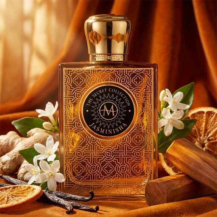 Moresque Parfums brand heritage and signature fragrance showcase