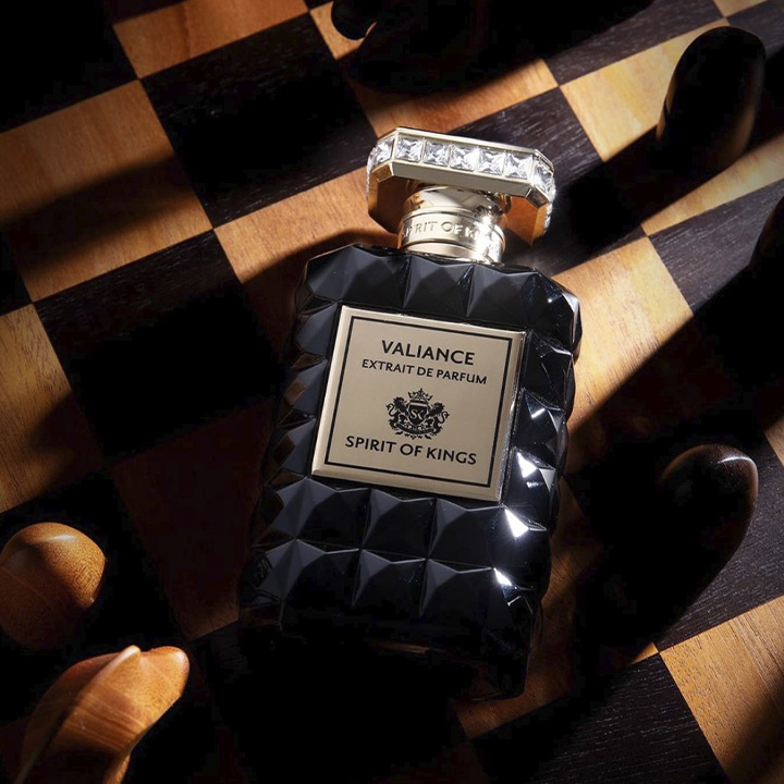 Spirit of Kings brand heritage and signature fragrance showcase