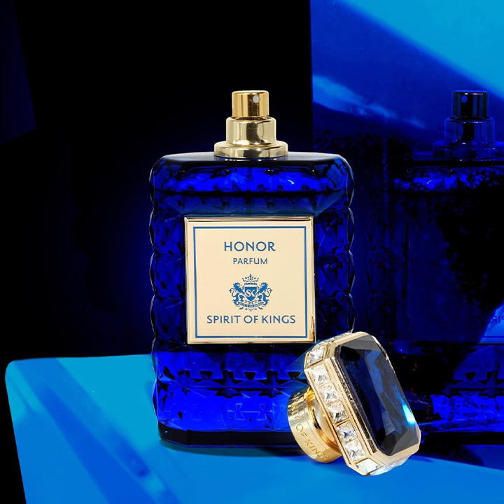 Spirit of Kings brand heritage and signature fragrance showcase