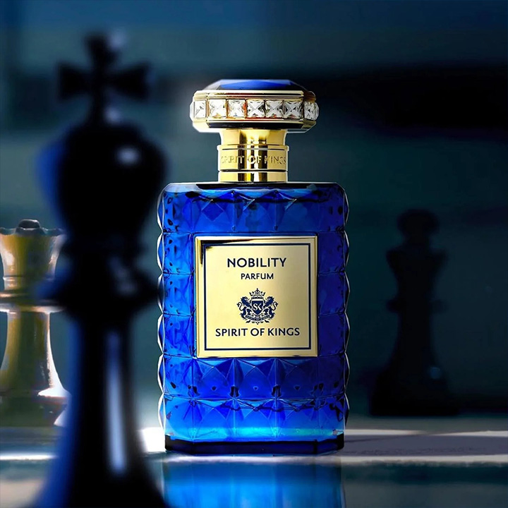 Spirit of Kings brand heritage and signature fragrance showcase