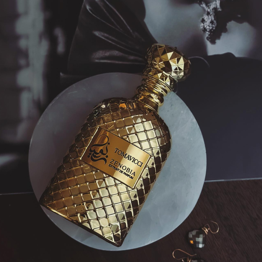 Tomavicci brand heritage and signature fragrance showcase