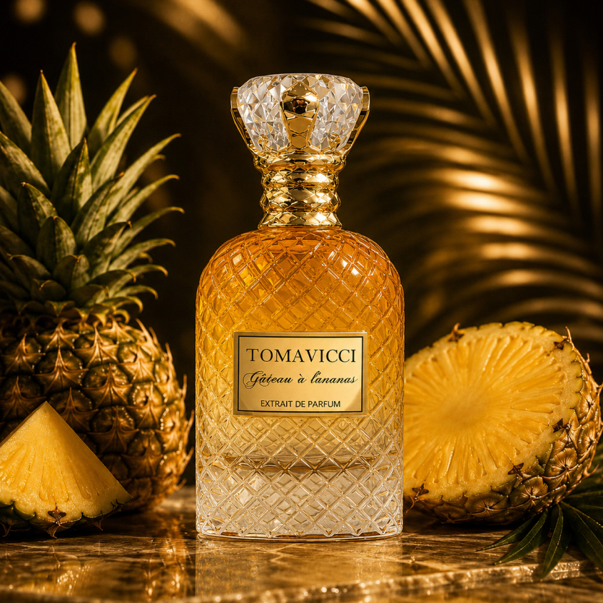 Tomavicci brand heritage and signature fragrance showcase