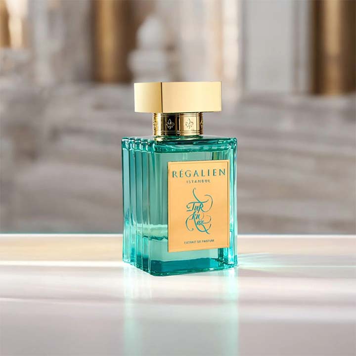 Regalien brand heritage and signature fragrance showcase