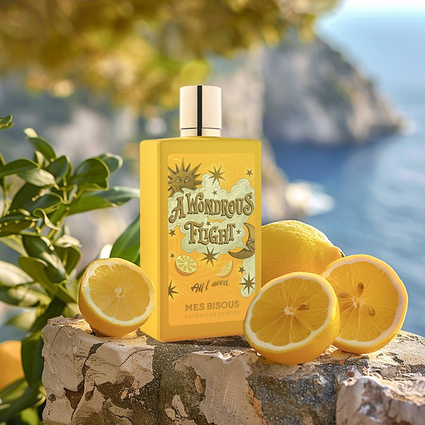 Mes Bisous brand heritage and signature fragrance showcase