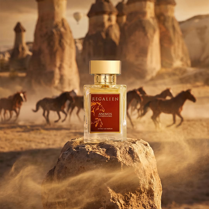Regalien brand heritage and signature fragrance showcase