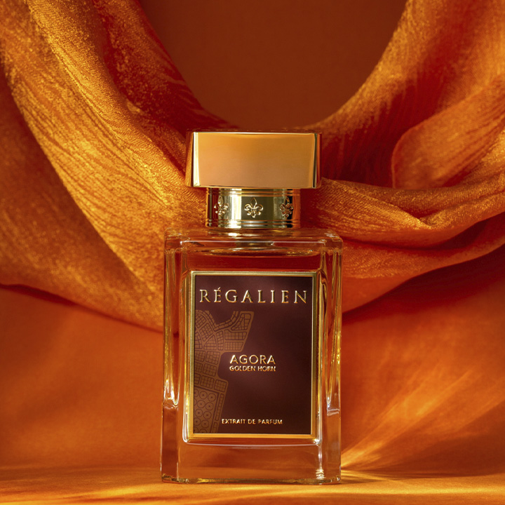 Regalien brand heritage and signature fragrance showcase