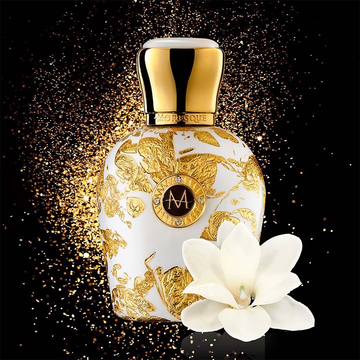 Moresque Parfums brand heritage and signature fragrance showcase